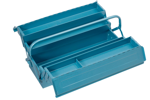 Cantilever Tool Box with 5 trays 