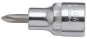 SCHRAUBENDREHER-EINSATZ 1/2", KREUZSCHLITZ, ELORA-3220-PH 2