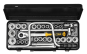 STECKSCHLÜSSEL-SATZ 1/2", ZWÖLFKANT, 28-teilig MM+AF, ELORA-770-LAMU