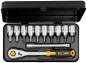 STECKSCHLÜSSEL-SATZ 3/8", TORX®, 12-teilig 9-50MM, ELORA-870-TXU