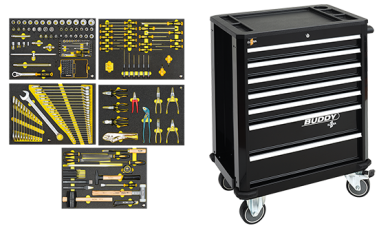 Roller Tool Cabinet Buddy plus Assortements 
