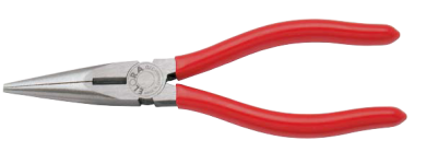 Snipe Nose Pliers with side cutter, straight 