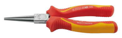 VDE Round Nose Plier with Handle Insulation 